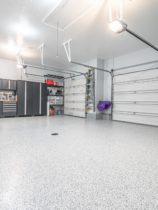 concrete flooring garage image